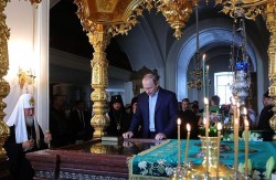 Владимир Путин прибыл на Валаам Владимир Путин прибыл на Валаам