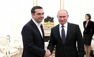 Путин и Ципрас провели переговоры