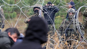 Польские пограничники применили газ против нелегалов