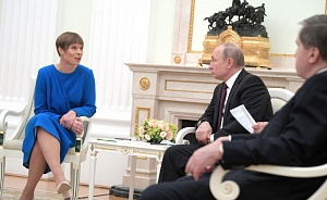 Путин встретился с президентом Эстонии