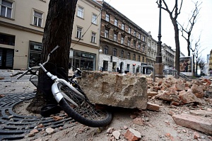 Мощное землетрясение произошло в Хорватии