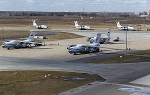 В Италию прибыл 14-й российский военный самолёт