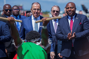 Лавров провел в Бурунди переговоры с главой МИД страны