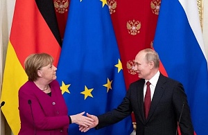 Путин поддержал идею Меркель о конференции по Ливии