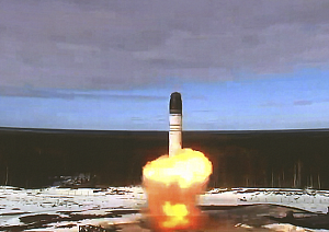 В России испытали межконтинентальную баллистическую ракету «Сармат»