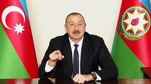 Алиев заявил о праве Азербайджана на войну в Карабахе