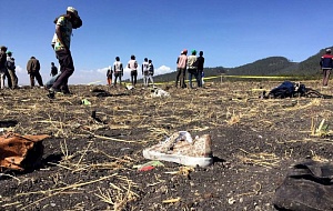 В Эфиопии разбился Boeing 737