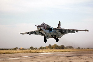 В Ставропольском крае потерпел крушение Су-25 