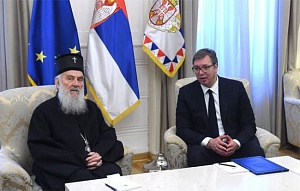 Вучич: в Черногории политика вмешивается во внутренние дела церкви 