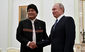 Путин и Моралес провели переговоры в Кремле