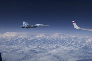 В НАТО объяснили сближение истребителя с самолетом Шойгу