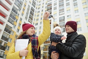 Многодетные семьи смогут получить на покупку жилья более миллиона рублей