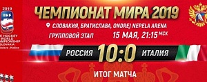 Сборная России по хоккею установила рекорд