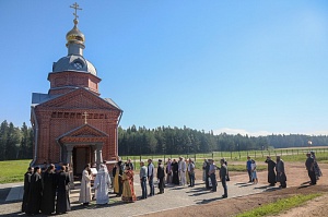 На Валааме открылась часовня в честь преподобного Германа Аляскинского