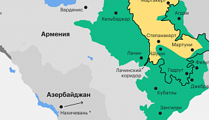 Алиев: Лачин в Карабахе перешёл под контроль Азербайджана