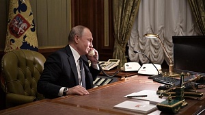 Путин провёл телефонные переговоры с президентом Киргизии