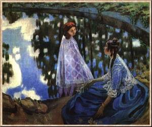 Элегическая тишина Борисова-Мусатова Элегическая тишина Борисова-Мусатова