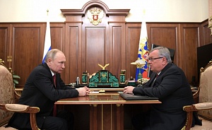Путин провёл рабочую встречу с главой ВТБ