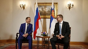Медведев и финский премьер проводят переговоры