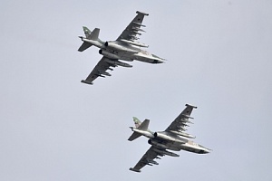 Боевые российские самолеты патрулируют Керченский пролив