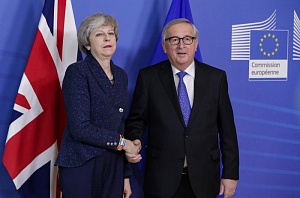 Мэй согласовала с Еврокомиссией поправки к соглашению по Brexit