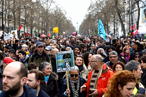 Массовые протесты во Франции вспыхнули с новой силой
