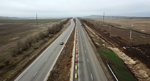 В Крыму открыто движение по первому участку трассы «Таврида»