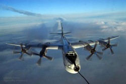 В Минобороны рассказали о встрече Ту-95 с американскими F-22 В Минобороны рассказали о встрече Ту-95 с американскими F-22