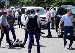 В Алма-Ате неизвестные открыли стрельбу по полицейским
