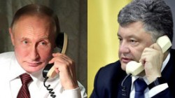 Порошенко и Путин созвонились Порошенко и Путин созвонились