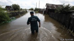 Большая вода идет на Хабаровск и Биробиджан Большая вода идет на Хабаровск и Биробиджан
