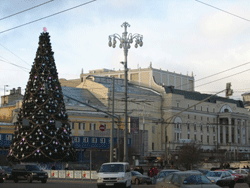 В Москву пришла зима без снега