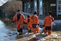 Россия борется с паводками