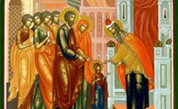 Православные празднуют Введение во храм Пресвятой Богородицы Православные празднуют Введение во храм Пресвятой Богородицы