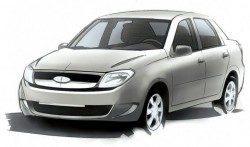 Путин опробует Lada Granta Путин опробует Lada Granta