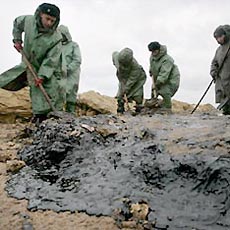 Зубков остановит "нефтяное" пятно Зубков остановит "нефтяное" пятно