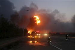 В Китае взорвался химзавод