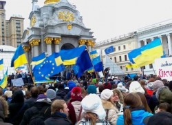 В годовщину «евромайдана» В годовщину «евромайдана»