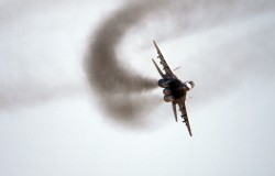 Под Астраханью разбился МиГ-29 Под Астраханью разбился МиГ-29