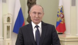 Путин выступил с обращением к россиянам