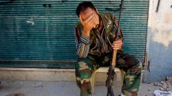 Сирийские боевики сдаются Сирийские боевики сдаются