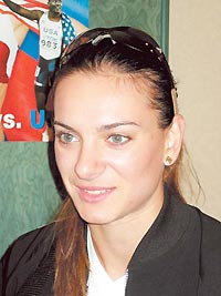 Исинбаева стала лучшей спортсменкой Европы Исинбаева стала лучшей спортсменкой Европы