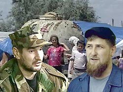 Кадыров столкнулся со своим подчиненным Кадыров столкнулся со своим подчиненным