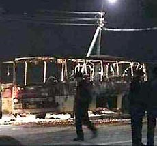 В Северной Осетии взорвали автобус