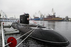 Подлодку «Великий Новгород» передали ВМФ России Подлодку «Великий Новгород» передали ВМФ России