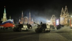 В Москве начали репетировать парад Победы