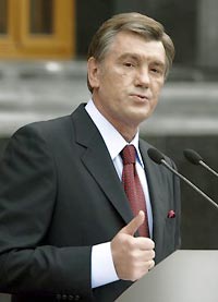 Ющенко уличили в связи с Саакашвили