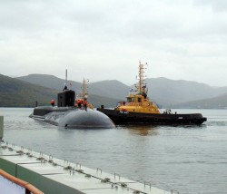 Атомная подлодка «Александр Невский» прибыла на Камчатку