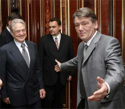 Как Ющенко с Тимошенко из-за Сороса подрались