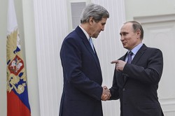 Путин и Керри на встрече решали политическую судьбу Асада